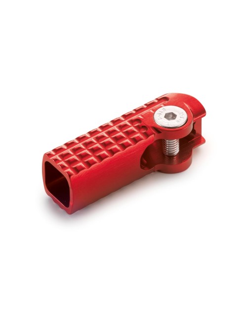 Embout de sélecteur anodisé rouge pour GASGAS EC/MC