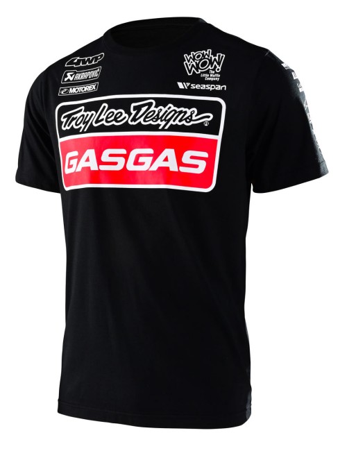 T-shirt homme GASGAS "TLD Team Tee" Noir 2023